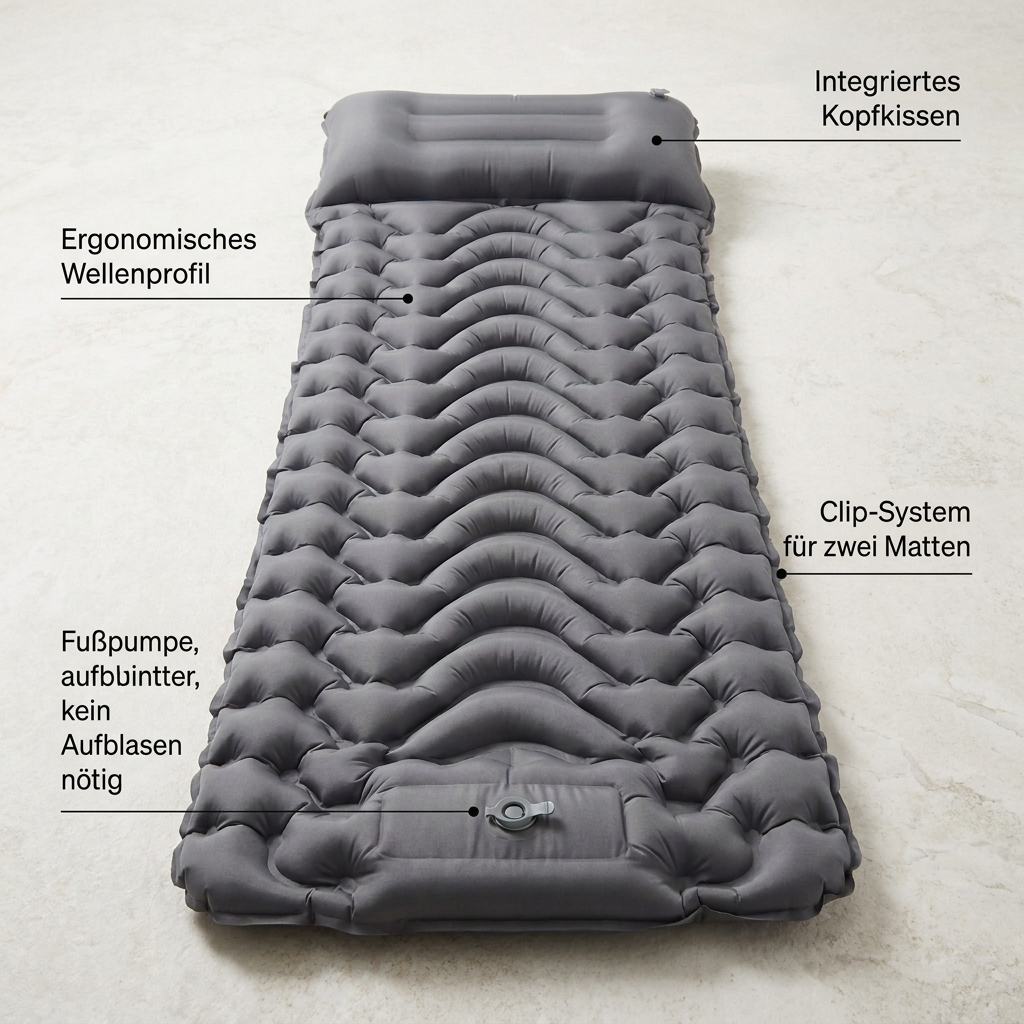 Loungra — Die 3-in-1 Outdoor Matte